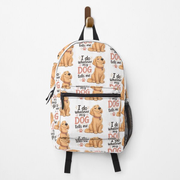 Item preview, I Do Whatever My Dog Tells Me Funny Golden Retriever Dog Lover designed and sold by Charles4719.