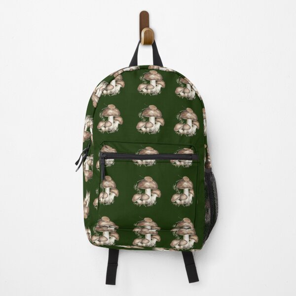 Item preview, Forest Green Mushroom Seamless Pattern Cottagecore Botanical designed and sold by Jyoti Digital Artist.