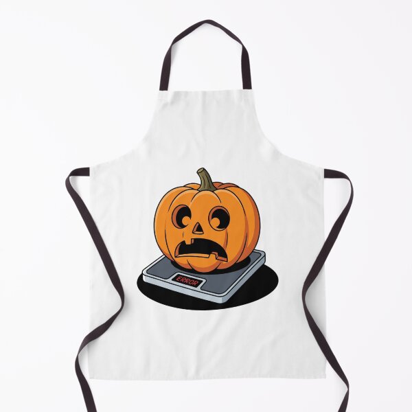 Item preview, Shocked Halloween Pumpkin On Digital Weight Scale designed and sold by Rare By Hero.