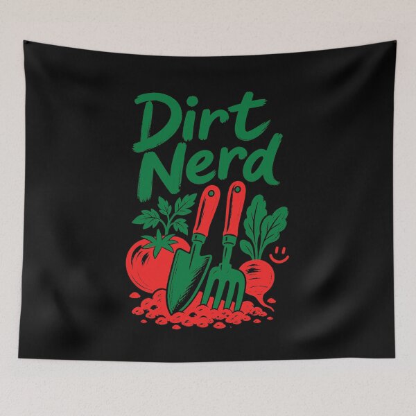 Item preview, Dirt Nerd Organic Gardening Plants designed and sold by LuminOrb.