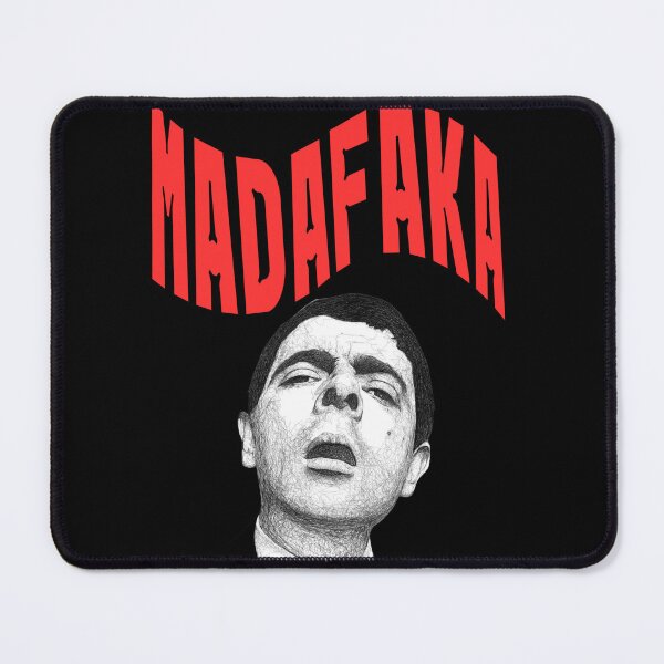 Item preview, Madadaka wit MR bean.......Funny Shocked Expression Typography Illustration designed and sold by Elkholy arts shop.