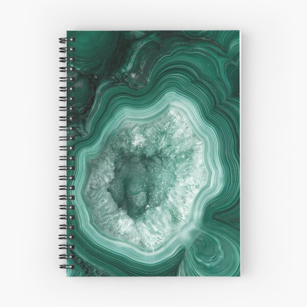 Item preview, Emerald Malachite Green Stone Swirl Pattern designed and sold by FrostyFrisby.