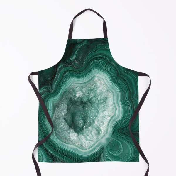 Item preview, Emerald Malachite Green Stone Swirl Pattern designed and sold by FrostyFrisby.