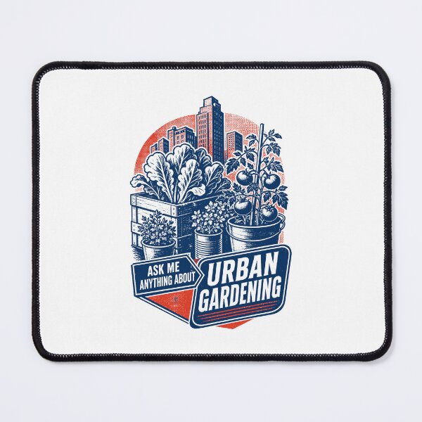 Item preview, Ask Me Anything About Urban Gardening designed and sold by LuminOrb.