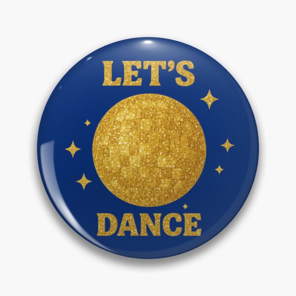 Item preview, Lets Dance Disco Ball - Retro 70s Glitter Party designed and sold by creativerooney.