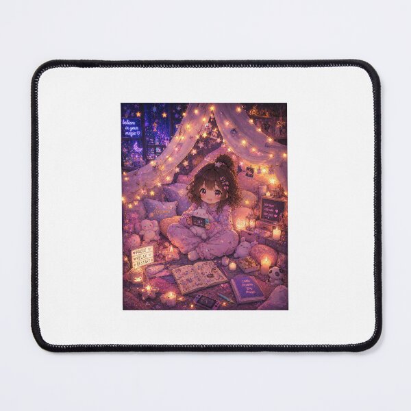 Item preview, Cozy Blanket Fort Girl Sticker designed and sold by blossomfun.
