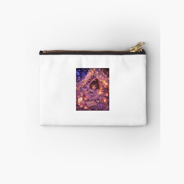 Item preview, Cozy Blanket Fort Girl Sticker designed and sold by blossomfun.