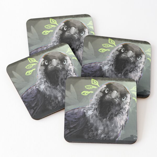 Item preview, Jackdaw digital painting  designed and sold by Hollyvardia.