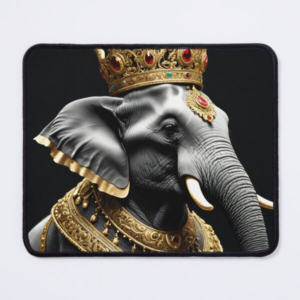 Item preview, Gold Crown Elephant Royal Art designed and sold by CrippiCrippi.