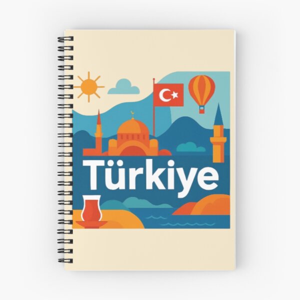 Item preview, Türkiye Culture & Travel | Turkish Heritage, Istanbul & Cappadocia Illustration designed and sold by Yasmine Mohammed.