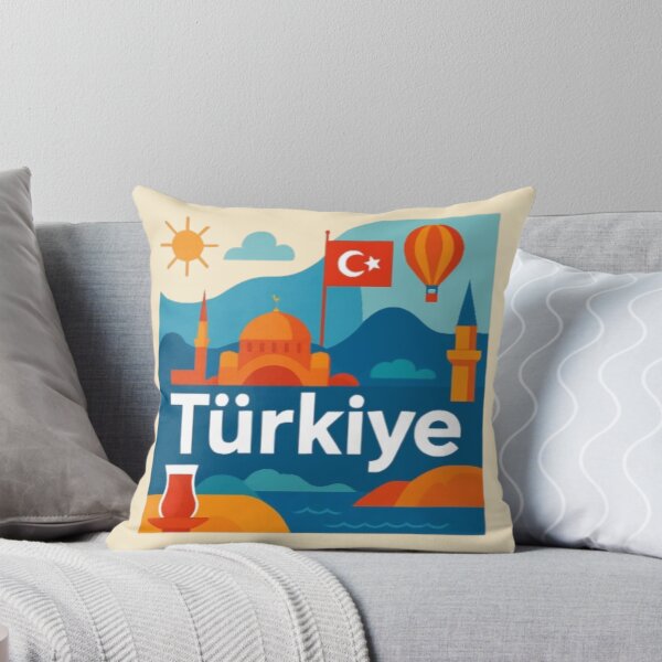 Item preview, Türkiye Culture & Travel | Turkish Heritage, Istanbul & Cappadocia Illustration designed and sold by Yasmine Mohammed.