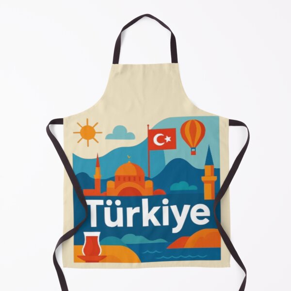 Item preview, Türkiye Culture & Travel | Turkish Heritage, Istanbul & Cappadocia Illustration designed and sold by Yasmine Mohammed.
