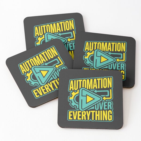 Item preview, Automation Over Everything Developer Productivity Gift AI Coding Design designed and sold by Ixnor.