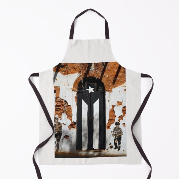 Item preview, Puerto Rico Flag Resistance Boricua Pride B/W designed and sold by erozzz.