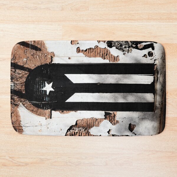 Item preview, Puerto Rico Flag Resistance Boricua Pride B/W designed and sold by erozzz.