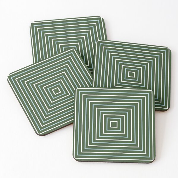Item preview, Geometric Concentric Square Pattern designed and sold by NNhu.