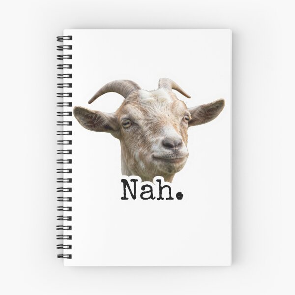 Item preview, Nah Goat Meme Shirt designed and sold by redblink store.