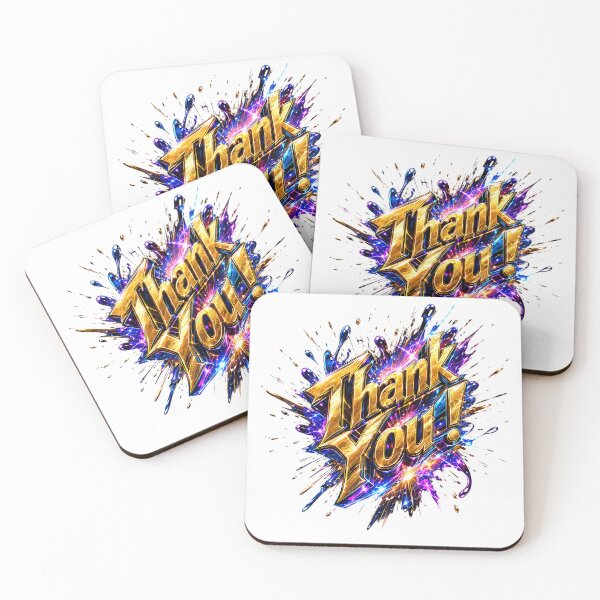 Item preview, Golden Voltage Gratitude: An Epic Manga Thank-You Burst designed and sold by BlissBlvdShop.