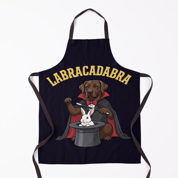 Item preview, CHOCOLATE BROWN LABRADOR RETRIEVER - LABRACADABRA MAGICIAN TRICK designed and sold by PRINTSCHARMINGM.