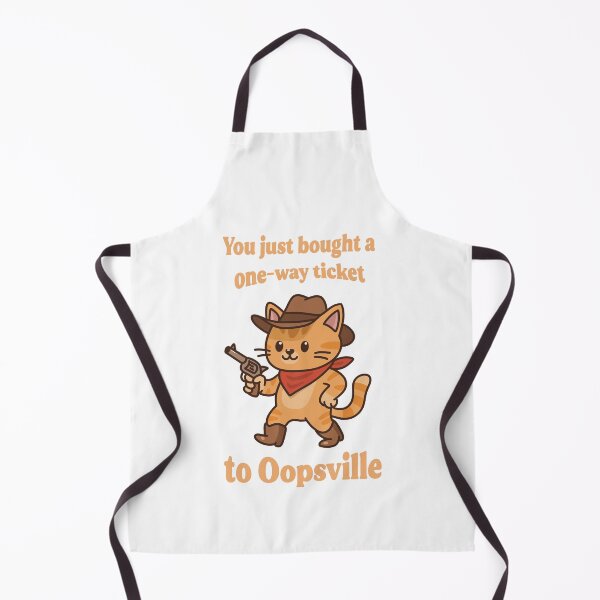 Item preview, You just bought a one-way ticket to Oopsville designed and sold by GraphicWorlds.