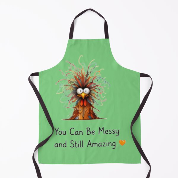 Item preview, You Can Be Messy And Still Amazing designed and sold by DailyDoodlesBySumbul.