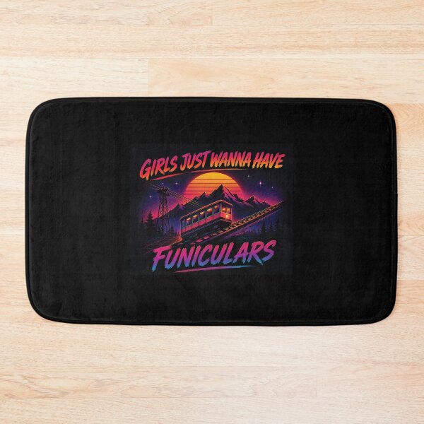 Item preview, Girls Just Wanna Have Funiculars designed and sold by eldram.