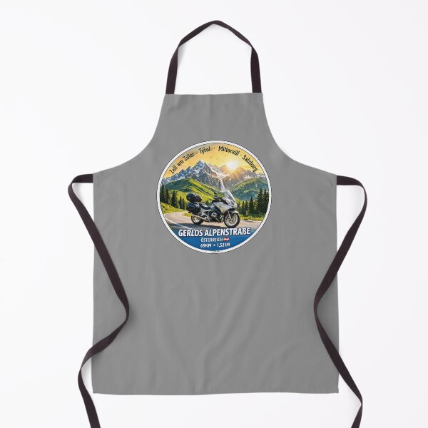 Item preview, Gerlos Alpine Road, Gerlos Alpenstraße Austria Motorcycle Sticker TShirt 03 designed and sold by OuterShellUK.