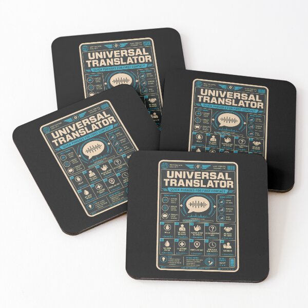 Item preview, Universal Translator Quick Reference Card designed and sold by agearb.