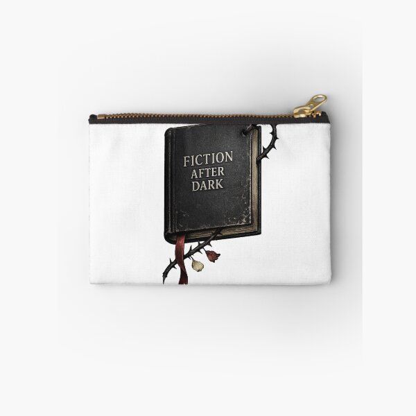 Item preview, Fiction After Dark – Dark Romantic Bookish Graphic designed and sold by Concrete Coffee Studio.