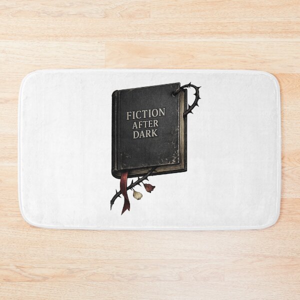 Item preview, Fiction After Dark – Dark Romantic Bookish Graphic designed and sold by Concrete Coffee Studio.