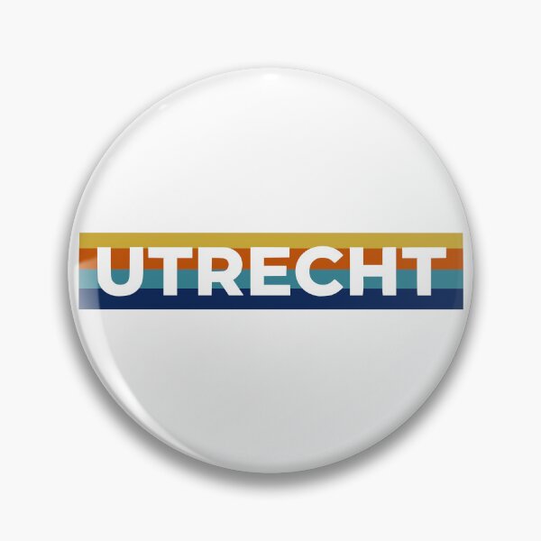Item preview, Vintage Utrecht Retro Striped Script designed and sold by Imaginationbeyond.