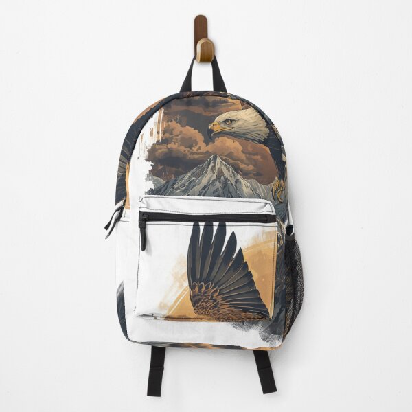 Item preview, Majestic Eagle Mountain Wildlife Vintage Outdoor Design designed and sold by SimoPumba.