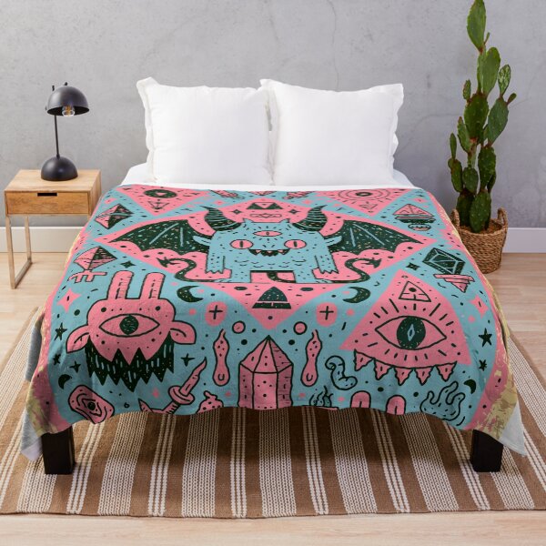 Item preview, Playful Occult Monster Esoteric Doodle Design designed and sold by Romgora.