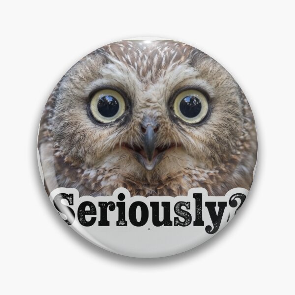 Item preview, Funny Seriously Owl Meme T-Shirt designed and sold by redblink store.