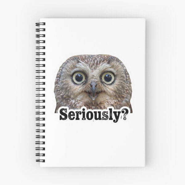 Item preview, Funny Seriously Owl Meme T-Shirt designed and sold by redblink store.