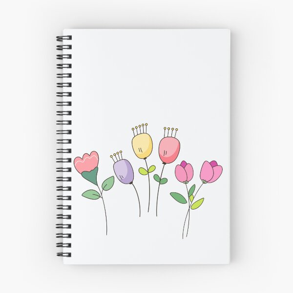 Item preview, Cute Hand Drawn Spring Flowers designed and sold by Porpor Artwork.
