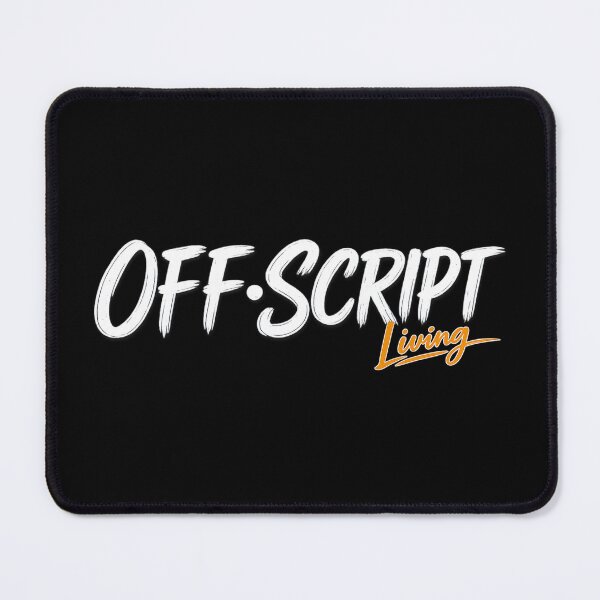 Item preview, Copy of Off Script Living Logo - White and Ochre designed and sold by Woop Woop .
