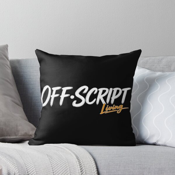 Item preview, Copy of Off Script Living Logo - White and Ochre  designed and sold by Woop Woop .