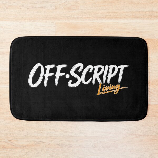 Item preview, Copy of Off Script Living Logo - White and Ochre  designed and sold by Woop Woop .