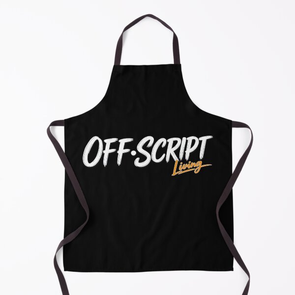 Item preview, Copy of Off Script Living Logo - White and Ochre designed and sold by Woop Woop .
