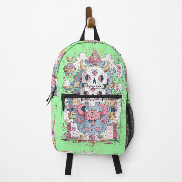 Item preview, Intricate Mythical Skull Demon Occult Art designed and sold by Romgora.