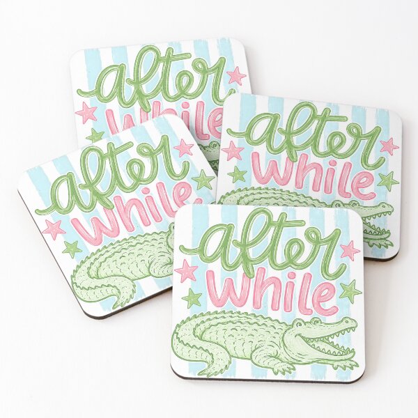 Item preview, After While Cute Alligator Design designed and sold by favoprintaart.