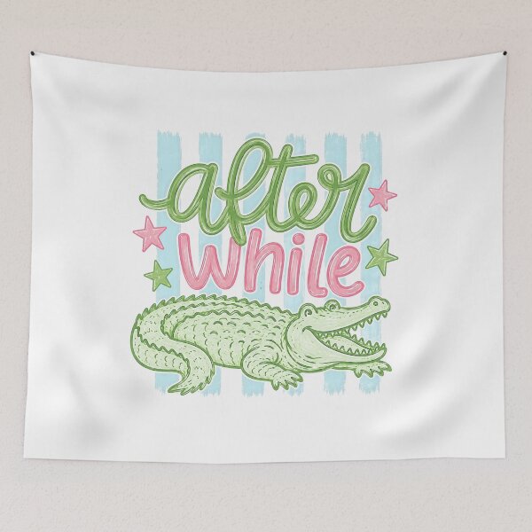 Item preview, After While Cute Alligator Design designed and sold by favoprintaart.