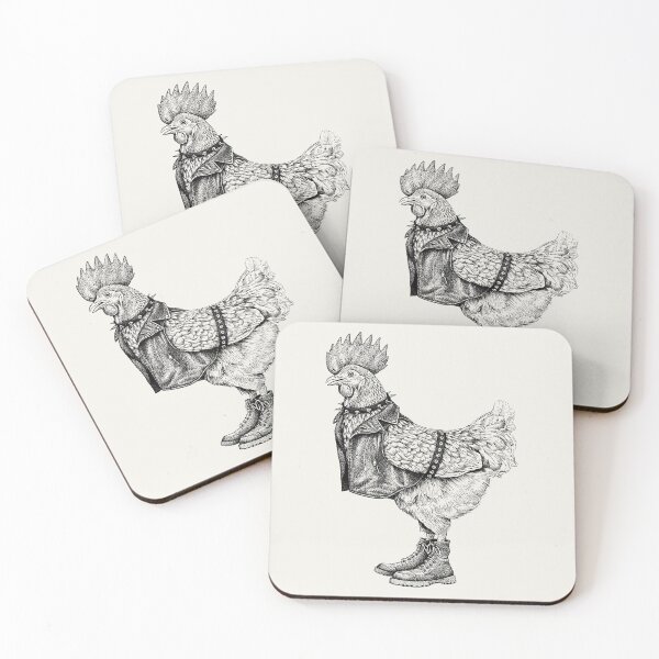 Item preview, Punk Chicken designed and sold by HabbyArt.
