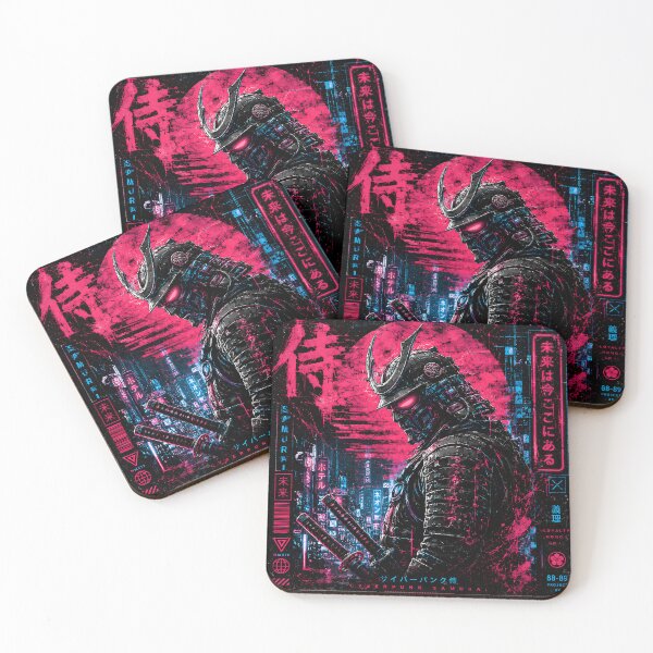 Item preview, neon samurai designed and sold by TerryChurch.