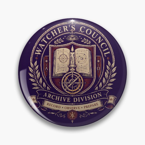 Item preview, Watcher’s Council Archive Division Crest designed and sold by agearb.