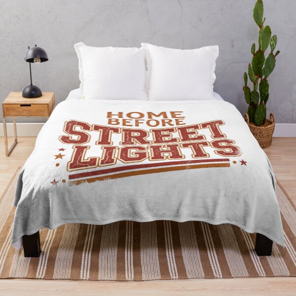 Item preview, Home Before Street Lights Retro designed and sold by favoprintaart.