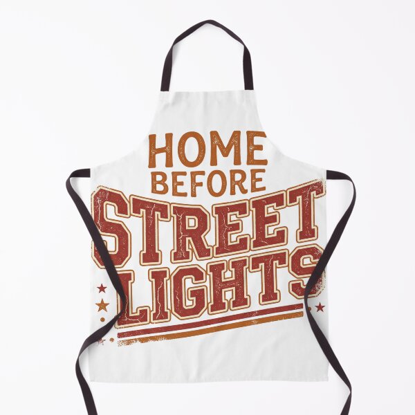 Item preview, Home Before Street Lights Retro designed and sold by favoprintaart.