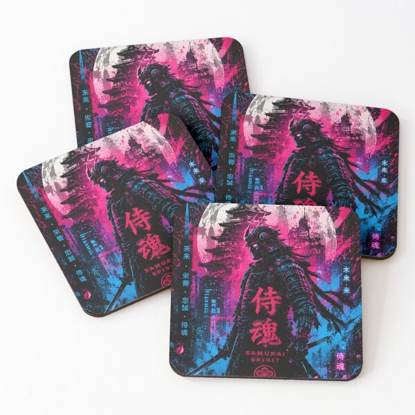 Item preview, neon samurai designed and sold by TerryChurch.