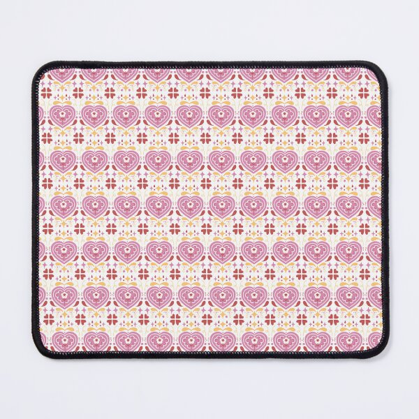 Item preview, Heart Bloom Pattern Girlie Pretty Flowers Pink Seamless Background designed and sold by wfdesigns93.